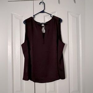 Chocolate brown blouse